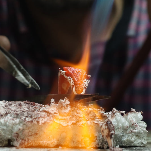 Zirkon Taşlı Ay Yıldız Motifli 925 Ayar Gümüş Erkek Yüzük