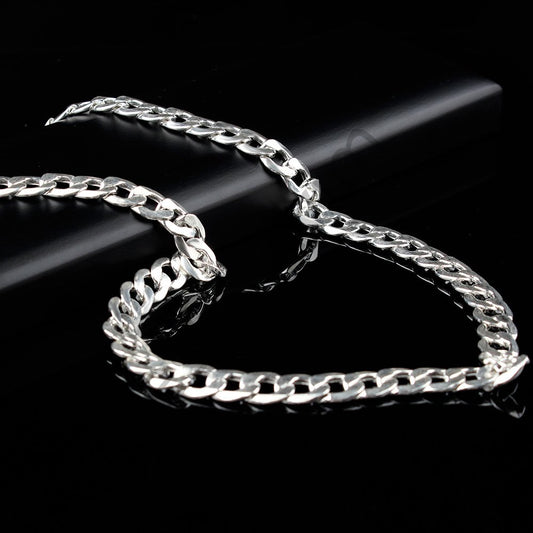 Gurmet 5 mm 925 Ayar Gümüş Erkek Kolye
